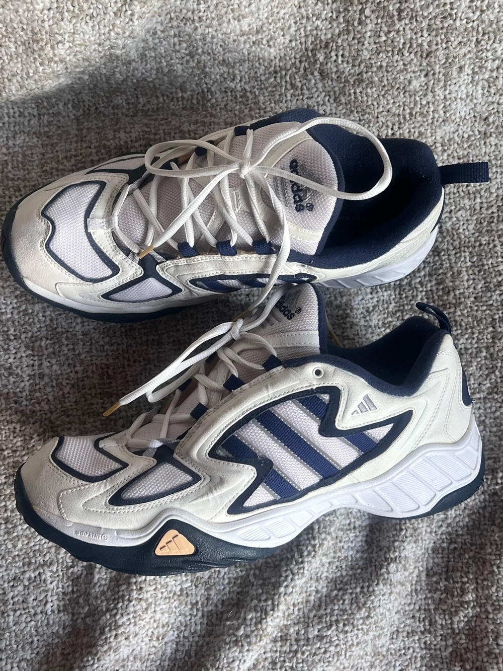 Men’s 11.5 Vintage 2001 Adidas Training for Sport Sneakers – Y2K